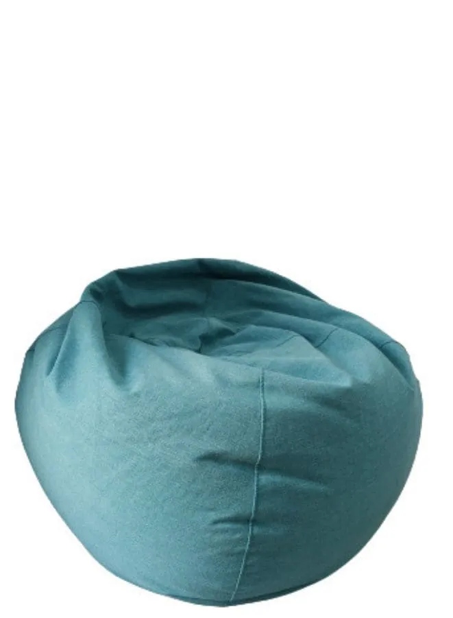 Solid Multi-Purpose Bean Bag With Polystyrene Filling, Large, Green