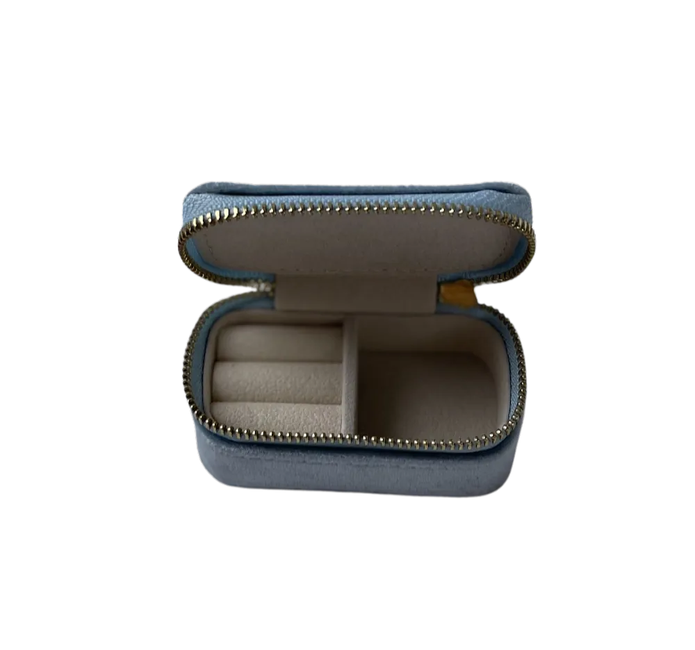 StitchesandTweed Maize Mini Travel Jewellery Box