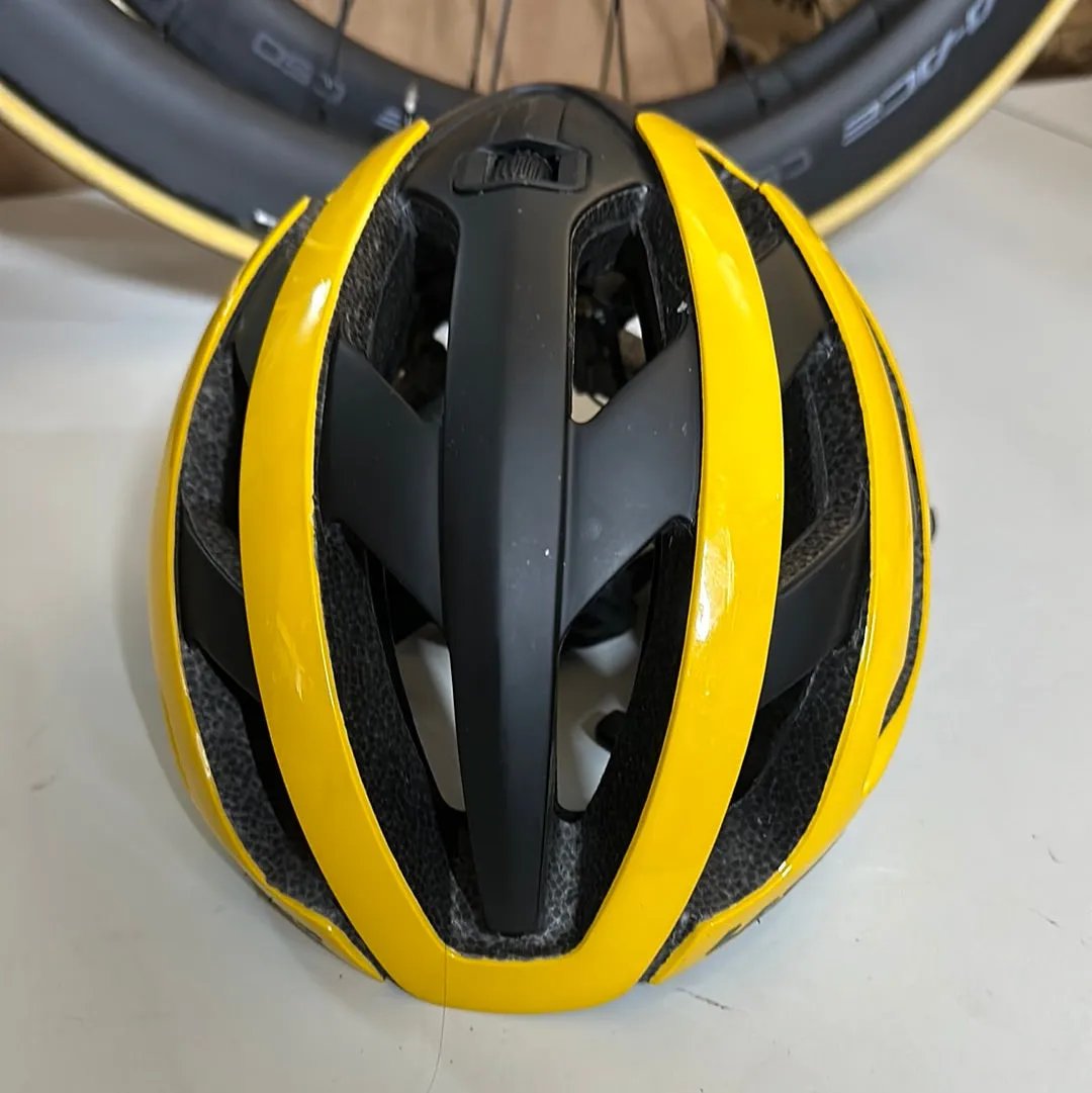 Team Jumbo Visma - Lazer Genesis MIPS - Yellow White Black 2022