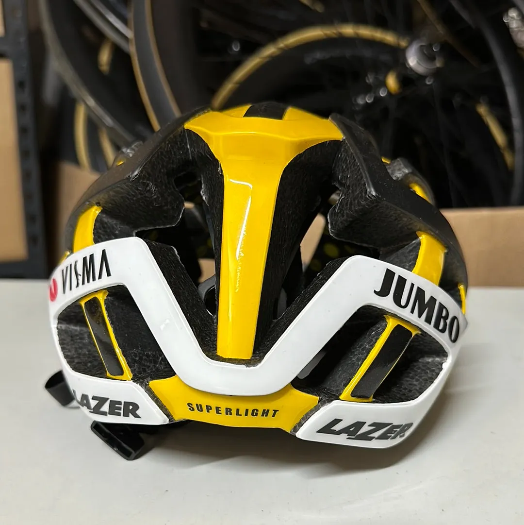 Team Jumbo Visma - Lazer Genesis MIPS - Yellow White Black 2022