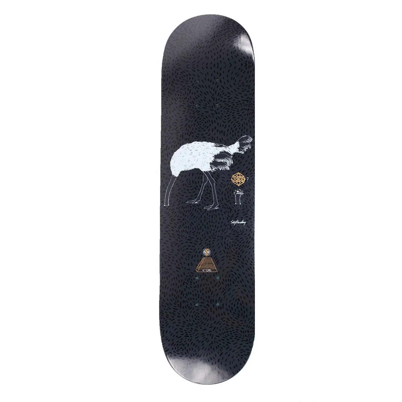 Theories Ostrich Effect Skateboard Deck 7.75"