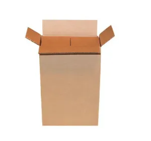 Two (2) Bottle Wine Shipping Boxes - Kit - 2 inner corrugated wraps & 1 outer shipping box