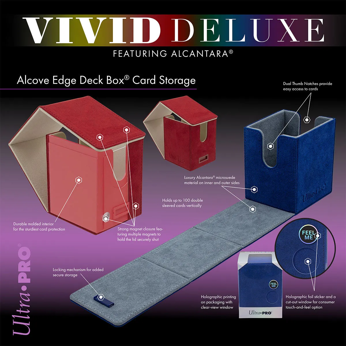 Vivid Deluxe Alcove Flip Deck Box