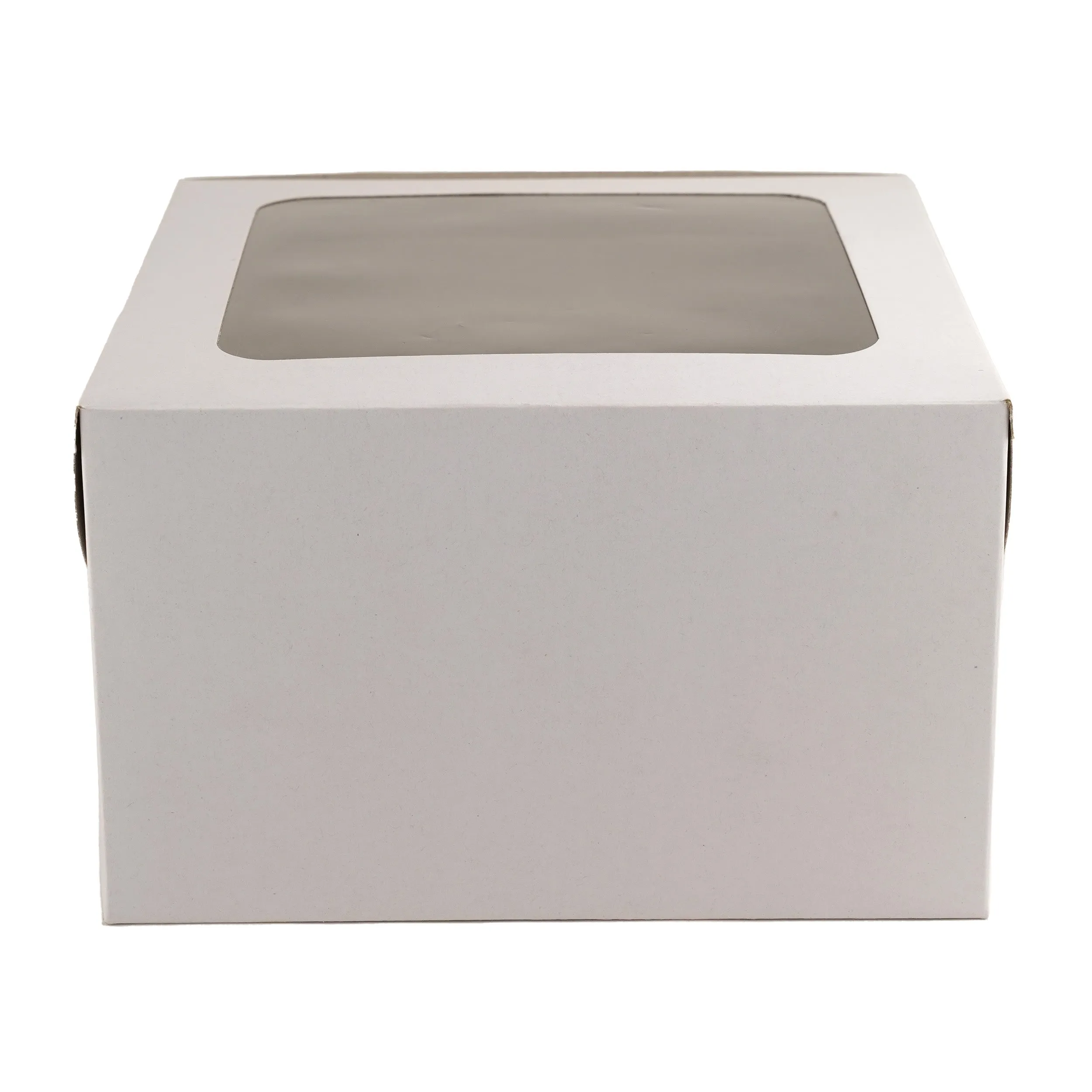 White Cake Box With Window | Pack of 25