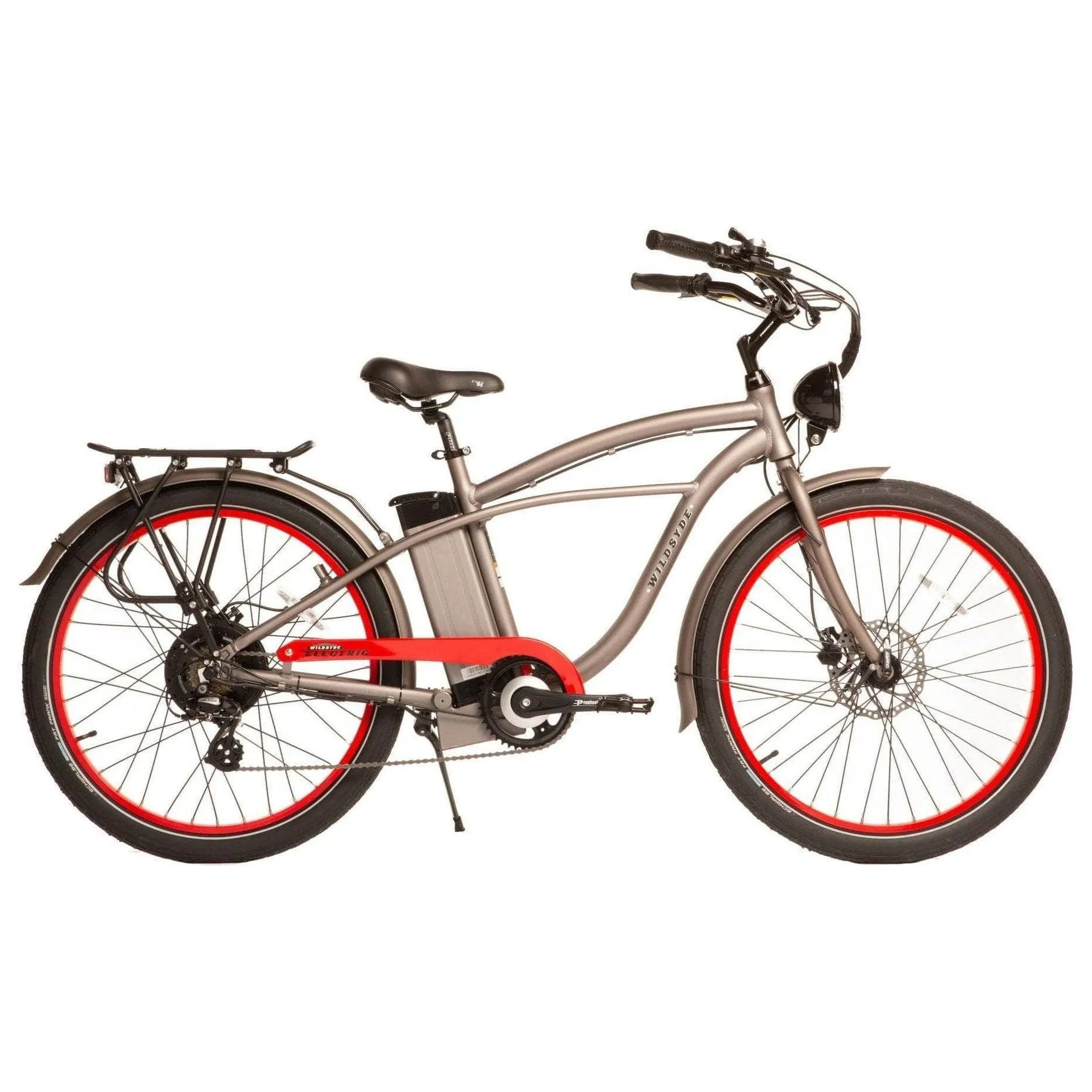 WILDSYDE Roam Vintage Classic Electric Bicycle - 500 Watt, 48V (Class 2)