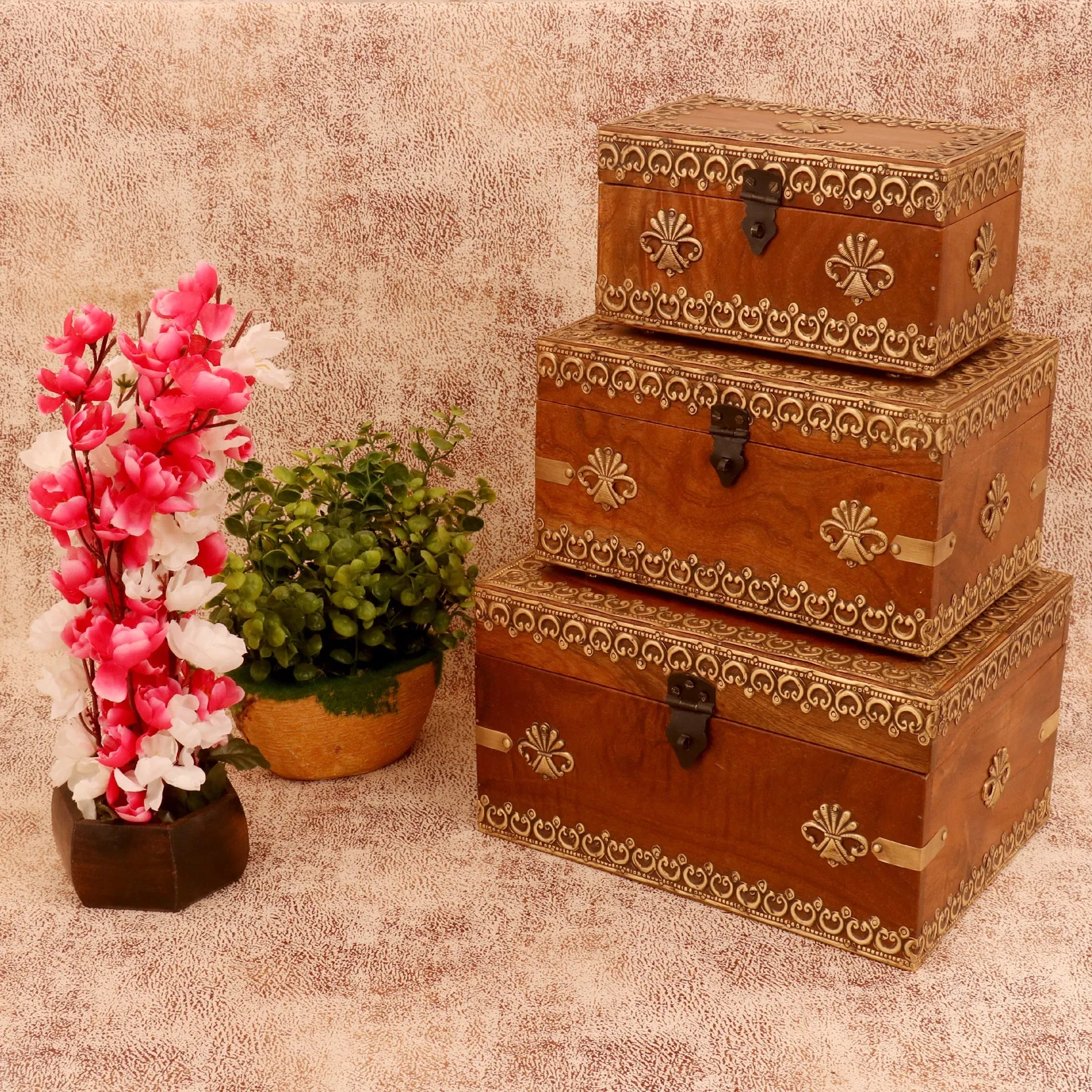 Wooden Rustic Boxes