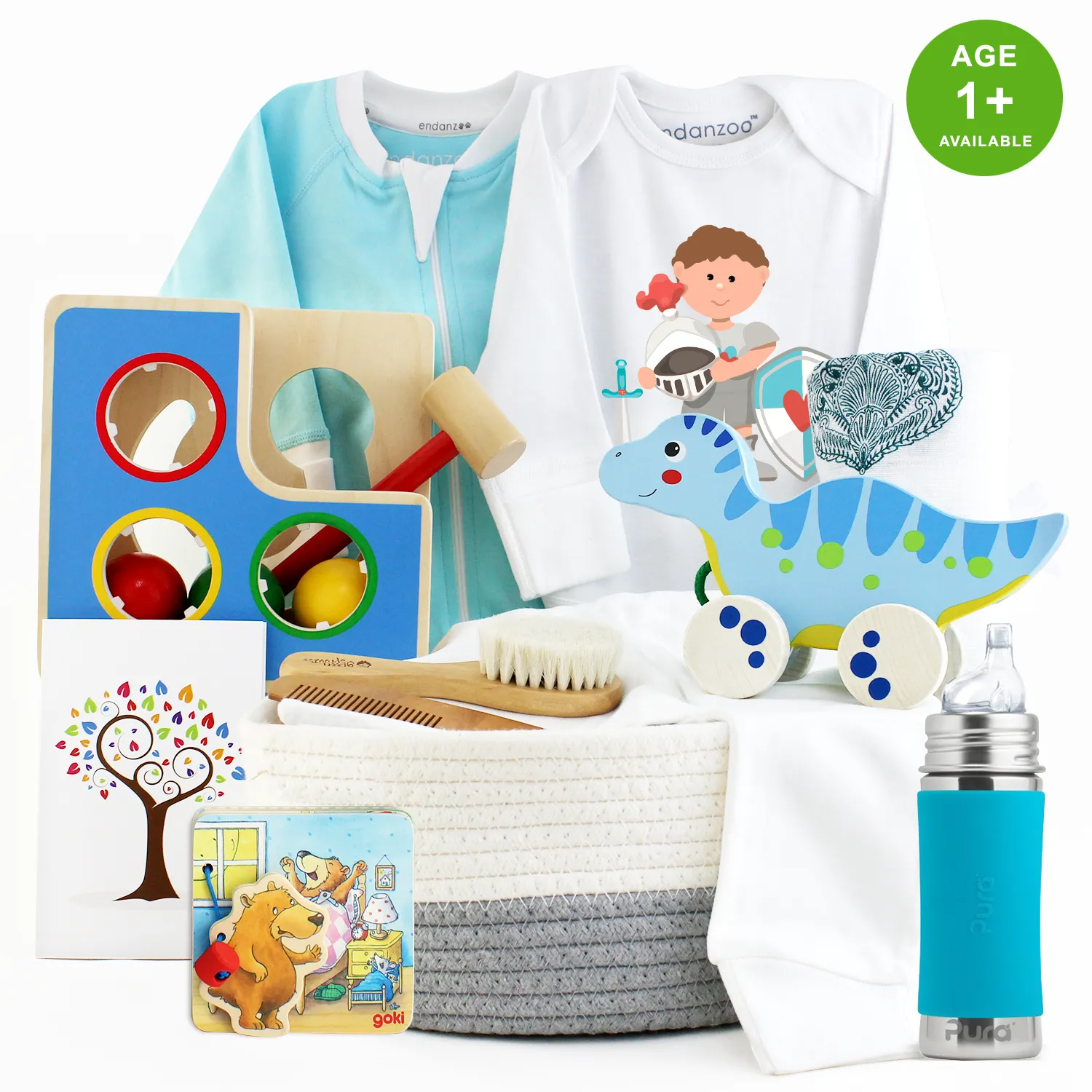 Zeronto Baby Boy Gift Basket - Little Knight