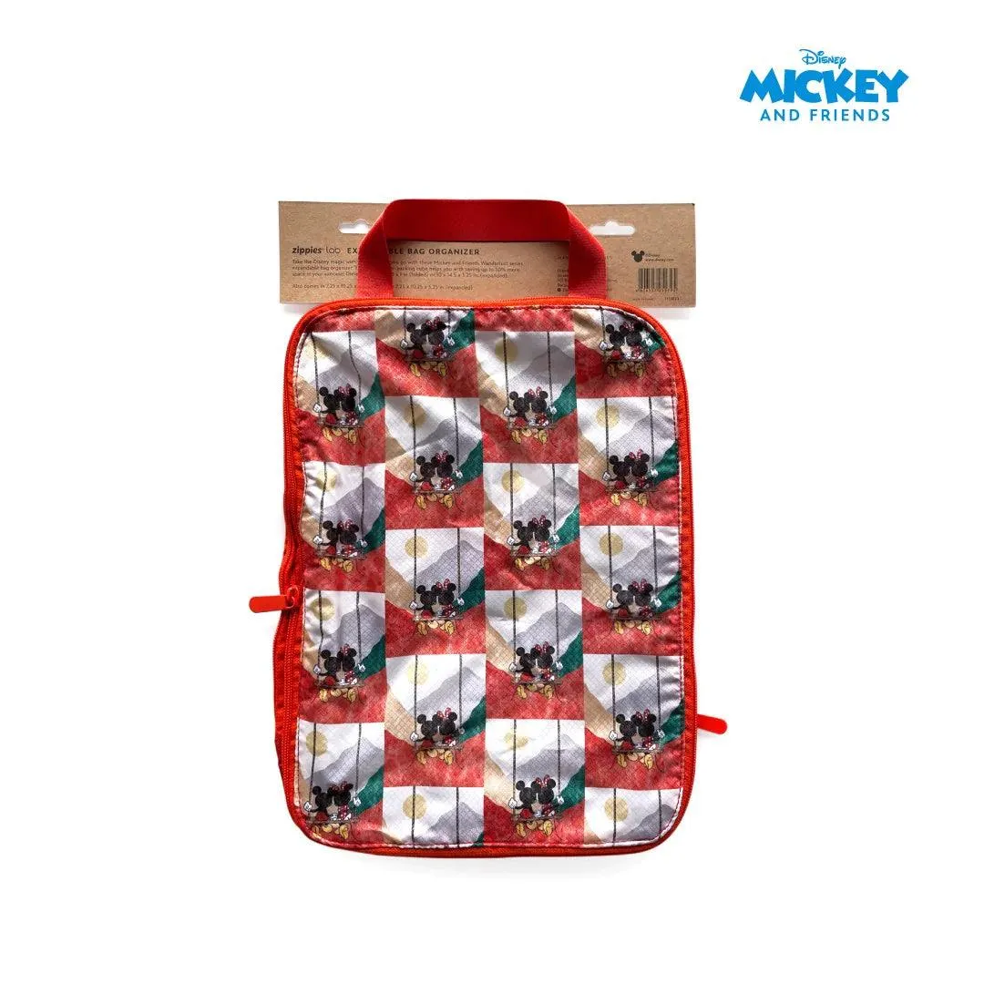 Zippies Lab Mickey & Friends Wanderlust Expandable Bag Organizers